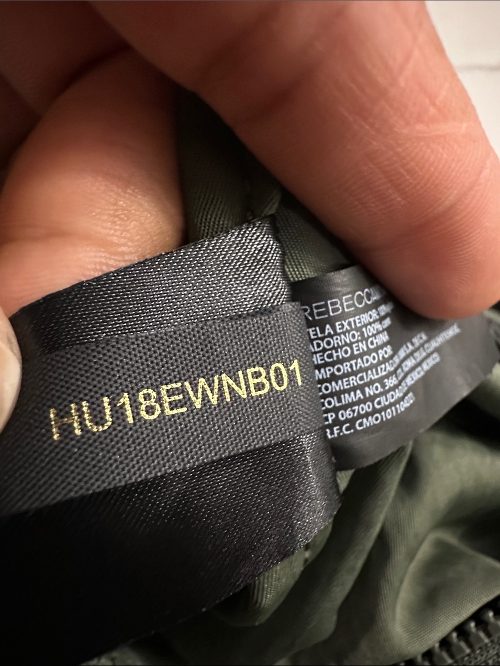 Rebecca Minkoff Julian Nylon Backpack in Olive - Picture 14 of 14